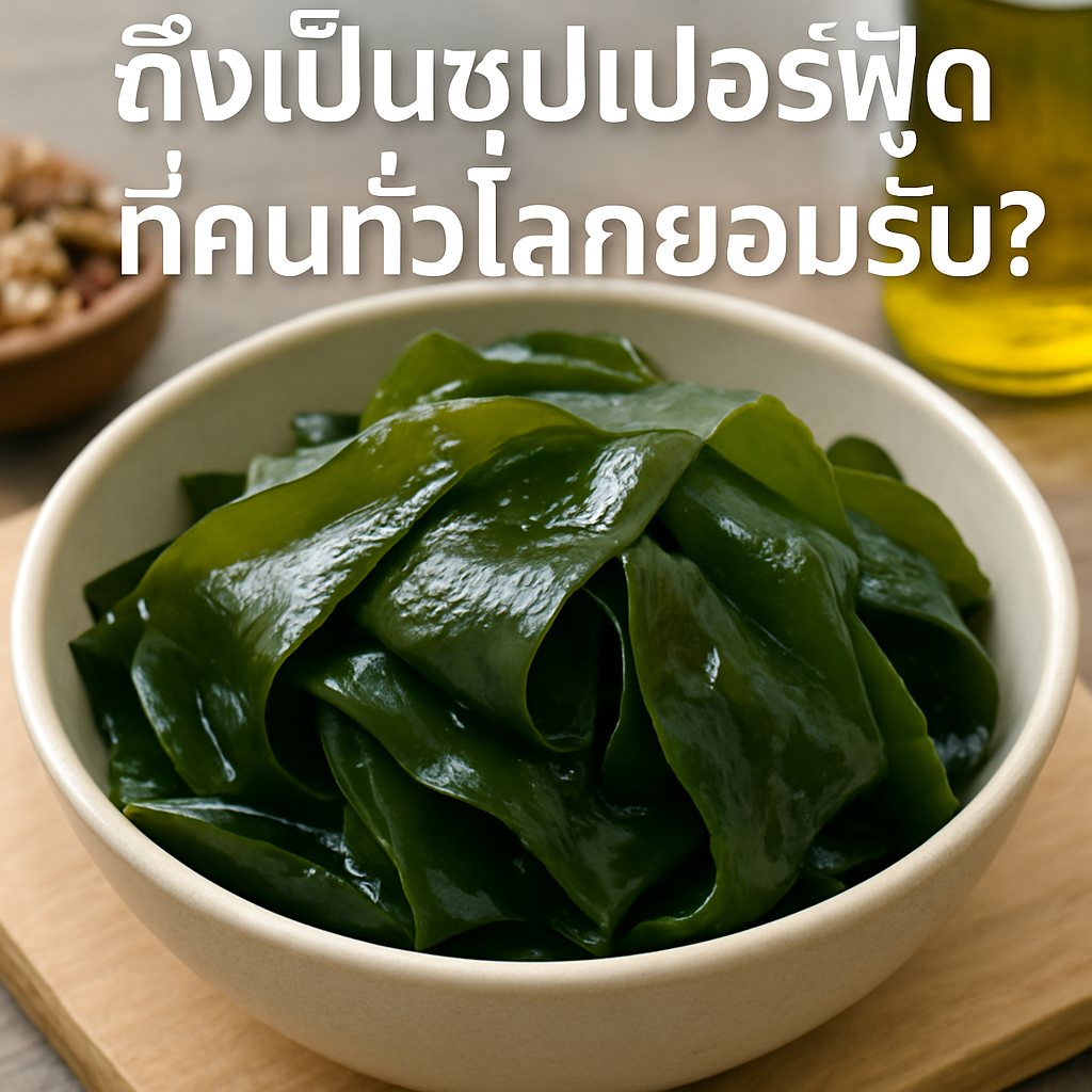 ทำไมสาหร่ายเคลป์ถึงเป็นซุปเปอร์ฟู้ดที่คนทั่วโลกยอมรับ?